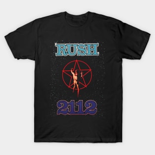 Album 2112 - Rush Band Logo T-Shirt
